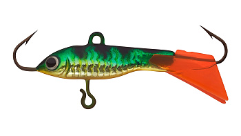 Балансир Strike Pro Ice Baby 25, цвет: A45E, цвет: Natural Perch, хвост: красный
