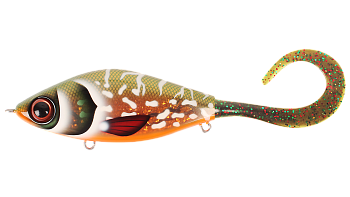 Воблер Джеркбейт Strike Pro Guppie Jr. Shallow, цвет: TR-007 Copper Pike, (EG-208AS#TR-007)