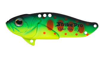 Блесна-Цикада Strike Pro Cyber Vibe 55, цвет: Acid Mat Char, (JG-005D#A209FS)
