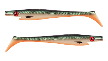 Силиконовая приманка Strike Pro Pig Shad Jr, цвет: Smelt, (уп./2шт.), (SP-172C#C099)