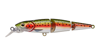 Воблер Составной Strike Pro Flying Fish Joint 110, цвет: 71EP Trout Silver, (EG-079J#71EP)