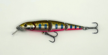 Воблер Составной Strike Pro Flying Fish Joint 90, цвет: A293-SAM Rainbow Trout, (EG-079JA#A293-SAM)