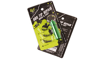 Набор из 3-ех тюльпанов (D 2,1-2,6-3,4mm) с клеем для ремонта удилища BFT Rod Tip Repair Kit