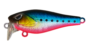 Воблер Крэнк Strike Pro Funky-X Crank (Medium Trank 36F), цвет: A234-SBO-LU Blue Back Silver OB Fluo