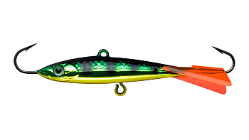 Балансир Strike Pro Super Ice 70D, цвет: A45E, цвет: Natural Perch, хвост: красный