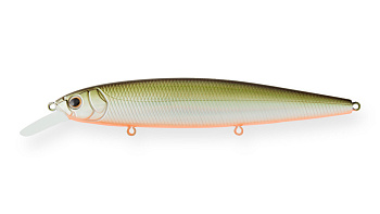 Воблер Минноу Strike Pro Bold 130SP, цвет: 612T Natural Shad Silver, (EG-191-SP#612T)