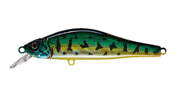 Воблер Минноу Strike Pro Archback 60SP, цвет: 945V Venom Perch, (EG-125D-SP#945V)