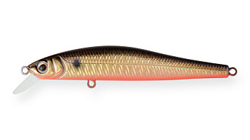 Воблер Минноу Strike Pro Jumper 110SP, цвет: 613-713 Black Back Smoked OB, (EG-192C-SP#613-713)