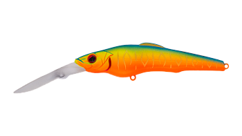 Воблер Минноу Strike Pro Challenger X Deep Diver 110L, цвет: A252FS Bullfinch Mat Tiger, (EG-076DXL-F#A252FS)