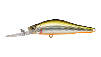 Воблер Минноу Strike Pro Archback Deep 80SP, цвет: 612T Natural Shad Silver, (EG-125AL-SP#612T)