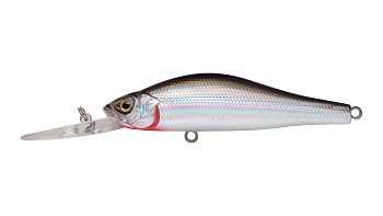 Воблер Минноу Strike Pro Archback Deep 100SP, цвет: A010-EP Black Back Silver, (EG-125BL-SP#A010-EP)