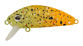 Воблер Минноу Strike Pro Mustang Minnow 45, цвет: A254GS Yellow Matte Blob, (MG-002F#A254GS)