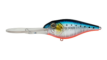 Воблер Крэнк Strike Pro Crankee Deep Diver 85, цвет: A234-SBO-LU Blue Back Silver OB Fluo, (EG-053F#