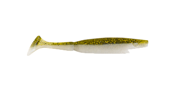Силиконовая приманка Strike Pro Piglet Shad 8.5, цвет: Smelt UV, (уп./8шт.), (SP-172F#C019)