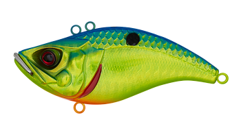 Воблер Раттлин Strike Pro Flap Jack 75, цвет: 495-713 Blue Yellow Silver, (EG-128C#495-713)