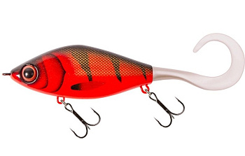 Воблер Джеркбейт Strike Pro Guppie Downsize Sinking, цвет: CWC052 Red Devil, (EG-208B#CWC052)