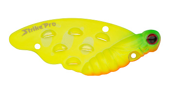 Блесна-Цикада Strike Pro Farfalla 30, цвет: Lemon Mat Tiger, (JG-007D#A178S)