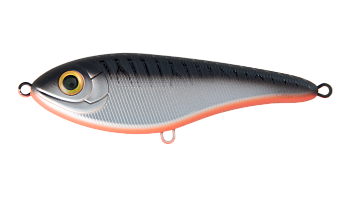 Воблер Джеркбейт Strike Pro Buster Swim Jr, цвет: CA06ES Grey Shadow, (EG-228A#CA06-SAM-S)