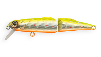 Воблер Составной Strike Pro Magnum Loach 70, цвет: A190ES Mat Motley Trout, (JS-393#A190ES)