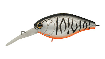 Воблер Крэнк Strike Pro Cranky-EX Deep 60, цвет: A243ES Grey Shadow Mat Tiger, (EG-168XL#A243ES)