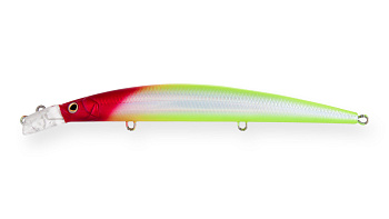 Воблер Минноу Strike Pro Top Water Minnow 130, цвет: X10 Clown Silver, (JL-158F#X10T)