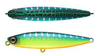 Воблер Стикбейт Strike Pro Slide Bait Heavy One 120, цвет: A223S-RP Pearl Mat Tiger, (JS-384#A223S-R