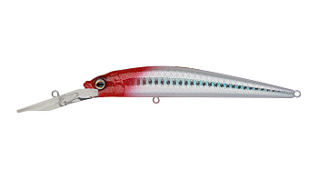 Воблер Минноу Strike Pro Alpha Diver 110, цвет: 022PPP-713 Redhead Silver, (JL-062F#022PPP-713)