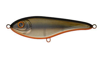 Воблер Джеркбейт Strike Pro Buster Jerk Sinking, цвет: C790F-UV Baby Perch, (EG-048#C790F-UV)
