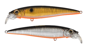 Воблер Минноу Strike Pro Beakster 110, цвет: A70-613-SBO Double Silver/Smoked, (EG-124C#A70-613-SBO)
