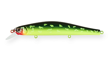 Воблер Минноу Strike Pro Inquisitor 130SP, цвет: AC202F Hot Pike, (EG-193C-SP#AC202F)