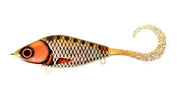 Воблер Джеркбейт Strike Pro Guppie, цвет: CWC007 Golden Ridgeback, (EG-208#CWC007)