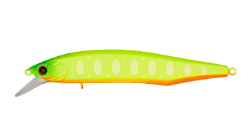 Воблер Минноу Strike Pro Intriger 105SP, цвет: A178FS Lemon Mat Tiger, (EG-194A-SP#A178FS)