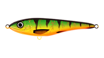Воблер Джеркбейт Strike Pro Big Bandit Sinking, цвет: CWC017 Green Tiger, (EG-078#CWC017)