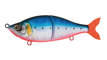 Воблер Свимбейт Strike Pro X Buster Sinking, цвет: A234-SBO-LU Blue Back Silver OB Fluo, (EG-051#A23