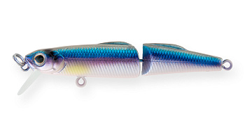 Воблер Составной Strike Pro Magnum Loach 70, цвет: A210-SBO-RP Rainbow Ghost Wakasagi, (JS-393#A210-