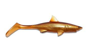 Силиконовая приманка Kanalgratis Shark Shad, цвет: Golddigger, (SS-GD-11)