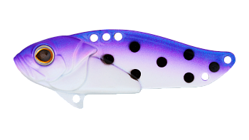 Блесна-Цикада Strike Pro Cyber Vibe 65, цвет: Purple Milk UV, (JG-005E#C457F)