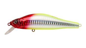 Воблер Минноу Strike Pro Archback 80SP, цвет: X10-713 Clown Silver, (EG-125A-SP#X10-713)