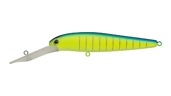 Воблер Минноу Strike Pro S.P. Walleye Minnow 90, цвет: 597S Blue Mat Tiger, (JL-022F#597S)