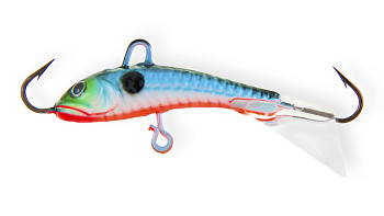 Балансир Strike Pro Dolphin Ice 30, цвет: A05, цвет: Blue Milky, хвост: прозрачный