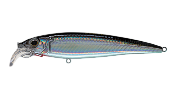 Воблер Минноу Strike Pro Beakster 110, цвет: A010-EP Black Back Silver, (EG-124C#A010-EP)
