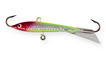 Балансир Strike Pro Micro Ice 40, цвет: X10E, цвет: Clown Silver, хвост: прозрачный