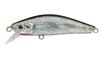Воблер Минноу Strike Pro Skinny Mini 50S, цвет: SIN059V Blackback Sequins, (EG-222AS#SIN059V)