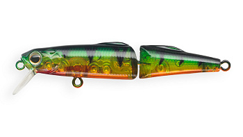 Воблер Составной Strike Pro Magnum Loach 70, цвет: A102G Transparent Perch, (JS-393#A102G)