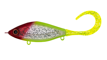 Воблер Джеркбейт Strike Pro Guppie Jr, цвет: A270G Transparent Clown, (EG-208A#A270G)