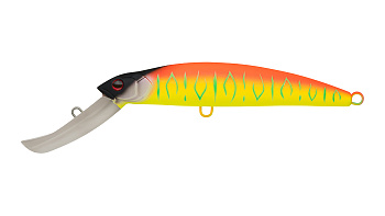 Воблер Минноу Strike Pro Musky Monster Deep 160CL, цвет: A242S Sunrise Mat Tiger, (MG-006CL#A242S)