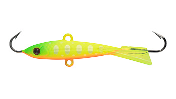 Балансир Strike Pro Super Ice 40, цвет: A178S, цвет: Lemon Mat Tiger, хвост: жёлтый