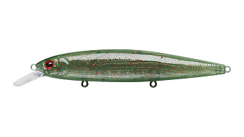 Воблер Минноу Strike Pro Bold 110SP, цвет: A237G-UV Motoroil, (EG-191A-SP#A237G-UV)