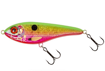 Воблер Джеркбейт Strike Pro Buster Jerk II Shallow Runner, цвет: CWC049 Clown Shoes, (EG-049#CWC049G)