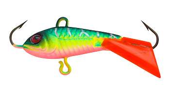 Балансир Strike Pro Ice Baby 24, цвет: A204S, цвет: Pearl Mat Tiger, хвост: красный